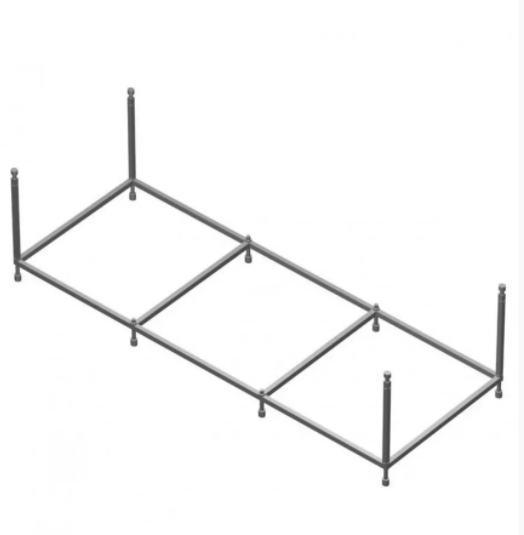 картинка Акриловая ванна Eurolux SIBARIS 170x70 с каркасом 