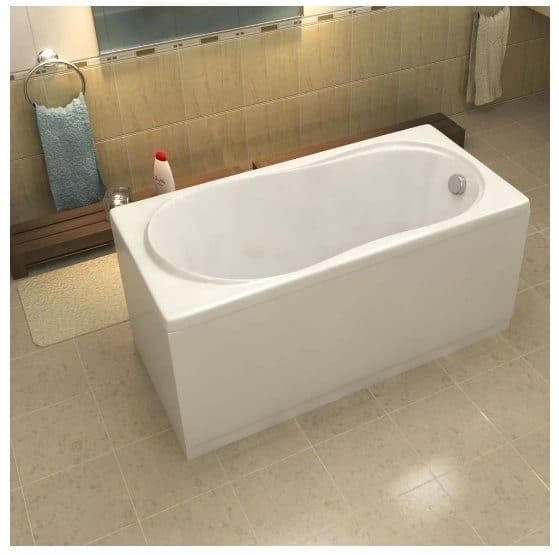 картинка Акриловая ванна Bas Лима стандарт 130 см на ножках 