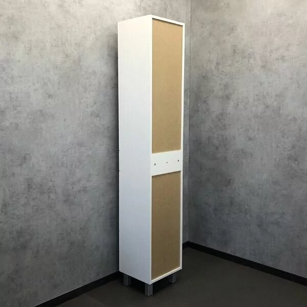 фото Шкаф-пенал Comforty Модена М 35 белый матовый 