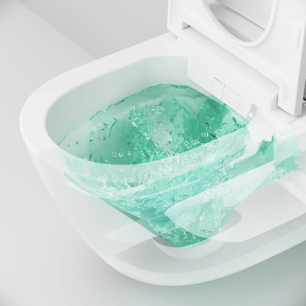 картинка Подвесной унитаз Am.Pm Sensation CCC301700SC с интегрированным электронным биде TouchReel 