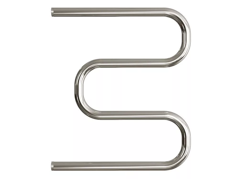 картинка Полотенцесушитель Двин M 60/50 без полки Водяной / 1" К0 Полированный (4627086011278) 