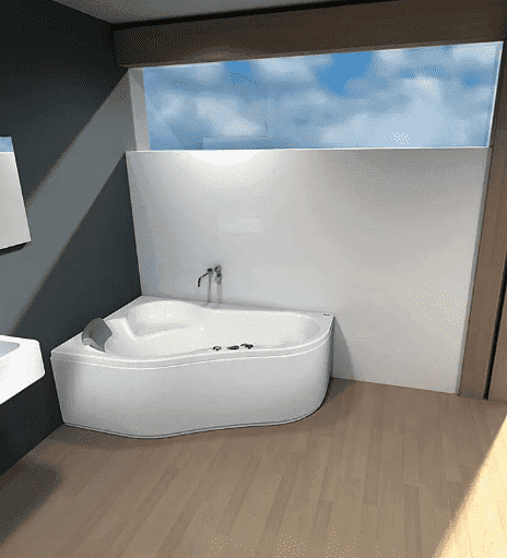 картинка Акриловая ванна Santek Ибица XL L с монтажным набором WH112427 