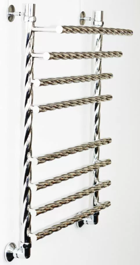 картинка Полотенцесушитель Двин F braid 100/60 1"-3/4"-1/2" Универсальный К1, Полированный (4627146180777) 