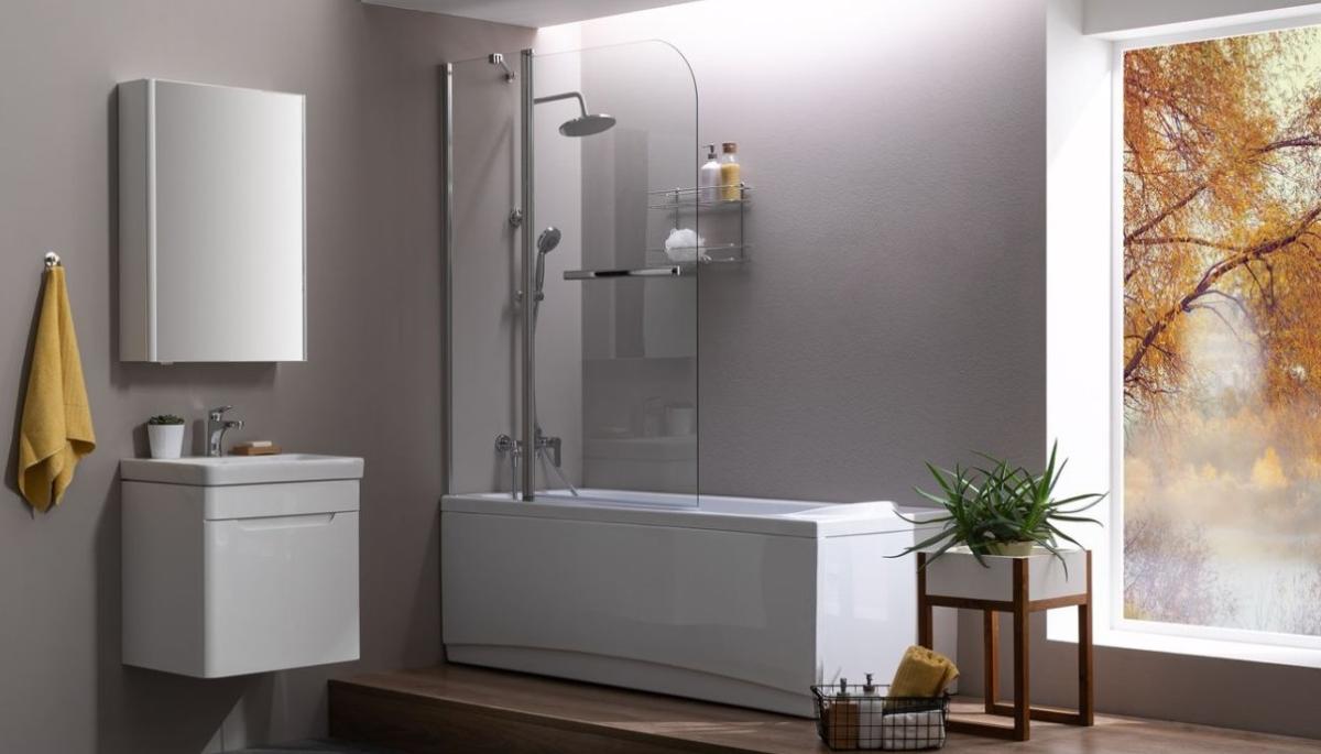 Шторка + ванна - идеальное решение для вашего пространства ванной комнаты