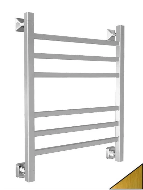 картинка Полотенцесушитель Двин L Plaza 80/50 Водяной (К3 Квадрат Состаренная бронза) (4656754419382) 