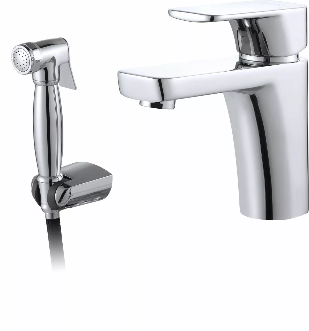 картинка Смеситель для раковины с гигиеническим душем D&K Berlin Freie DA1432601 