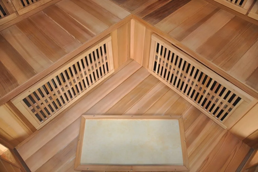 картинка Инфракрасная сауна SaunaMagic Cedar CST Corner Medium (150х150) 