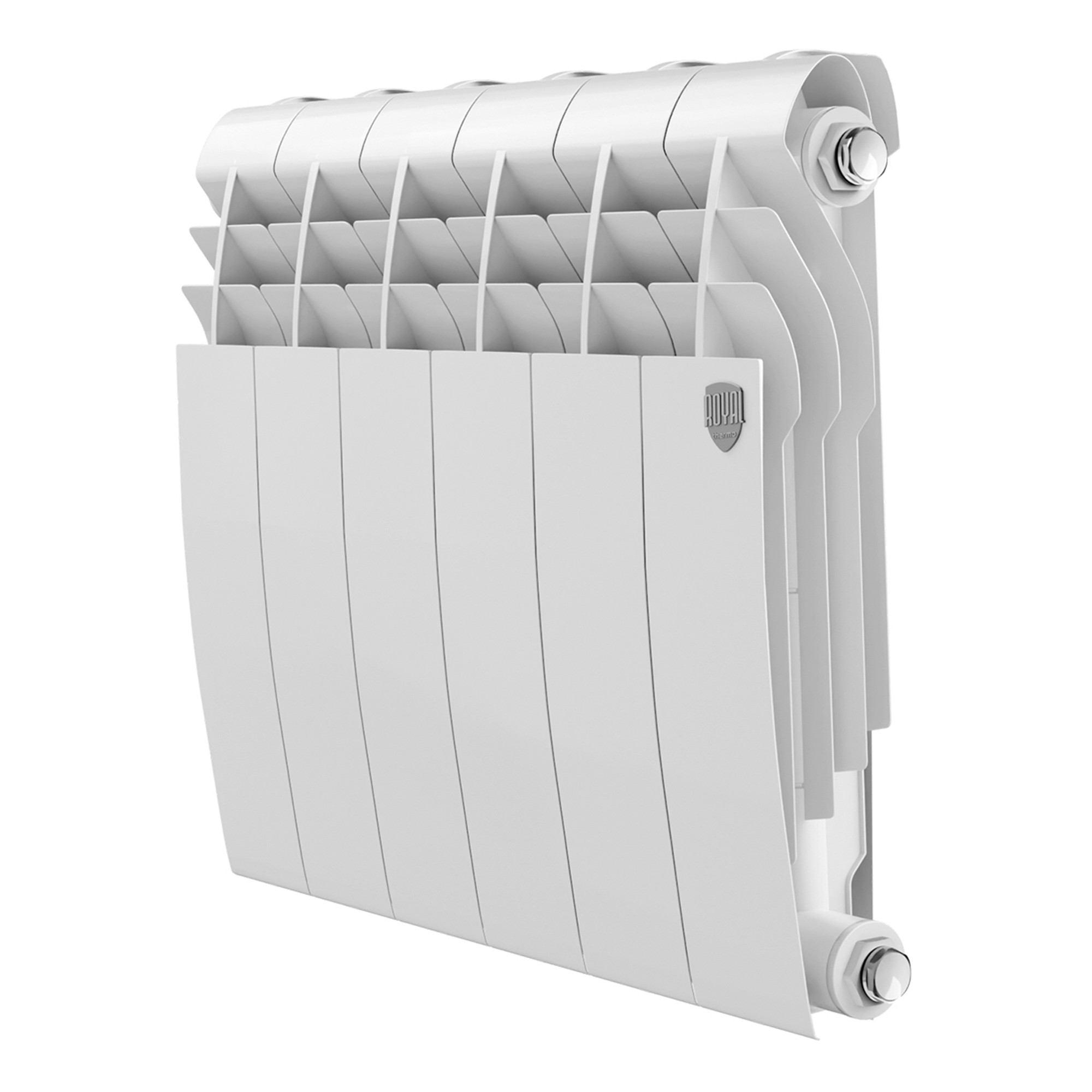 картинка Радиатор биметаллический Royal Thermo BILINER B 350 Белый 6 секций 