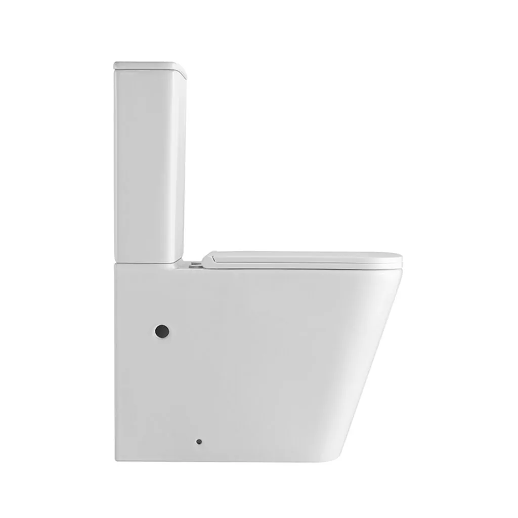 картинка Унитаз напольный IBERICA BLANCA TOLEDO MAXI IB.TLM.124.1B1 белый безободковый TORNADO тонкое сиденье дюропласт soft close 