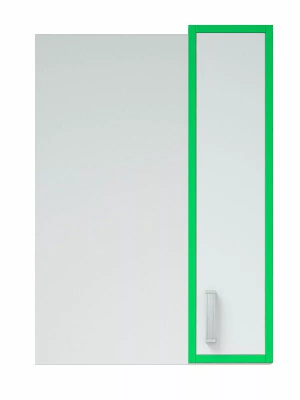 фото Зеркало-шкаф Corozo Спектр 50 зеленое 