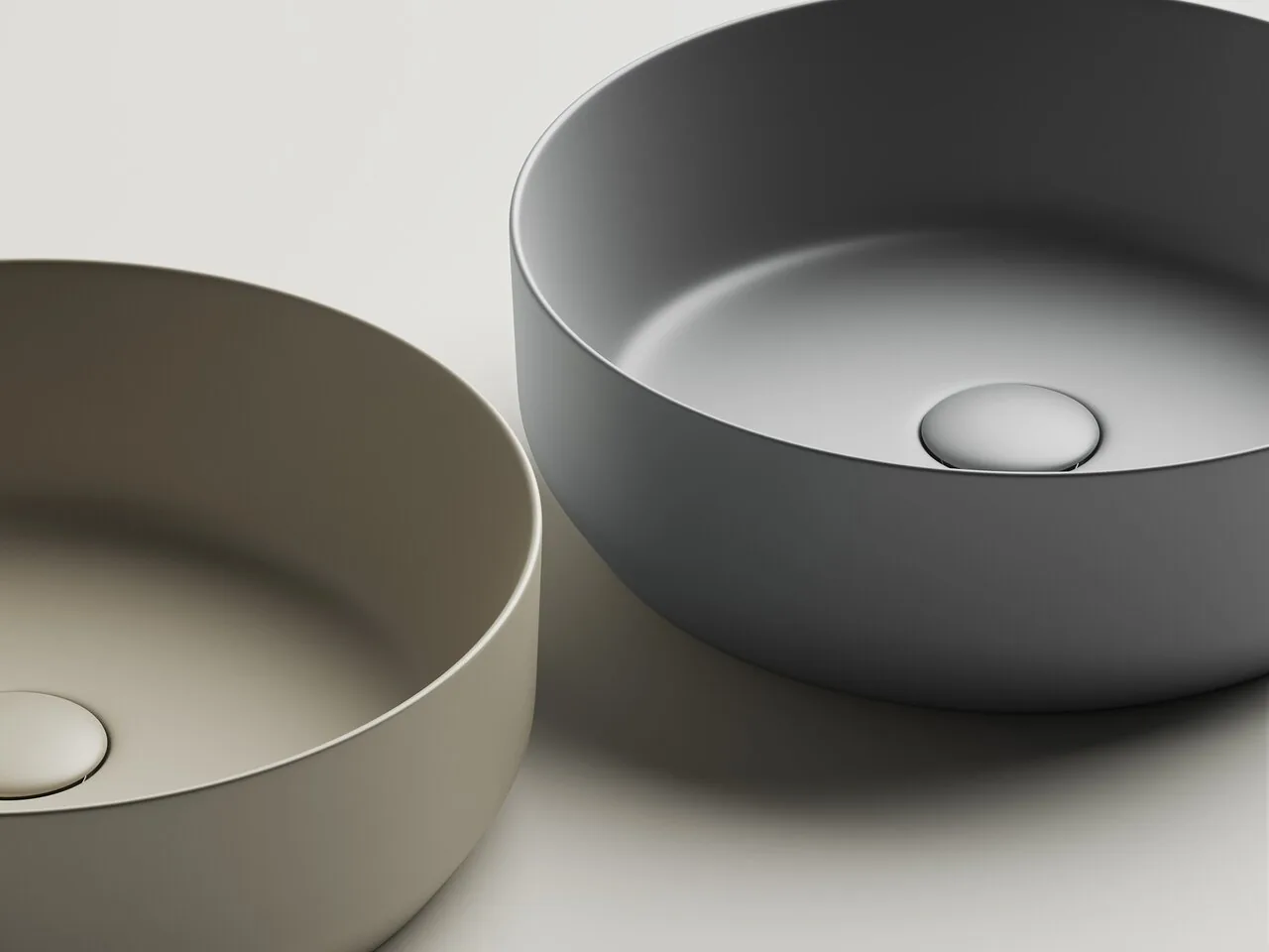 картинка Накладная раковина Ceramicanova Element CN6022MC цвет капучино матовый 39х39 см 