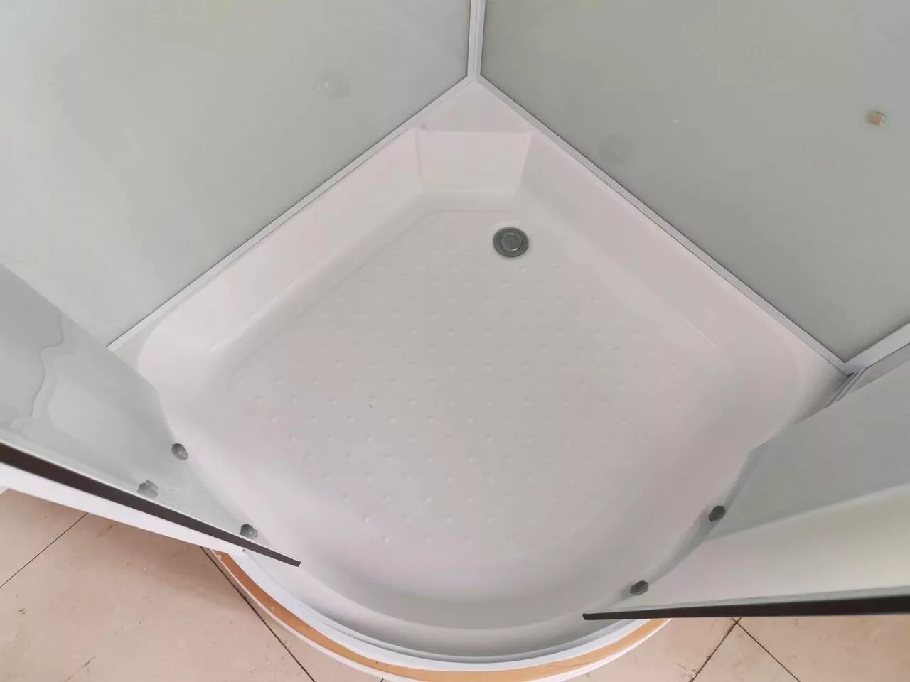 картинка Душевая кабина Frank F409 М White низкий поддон 