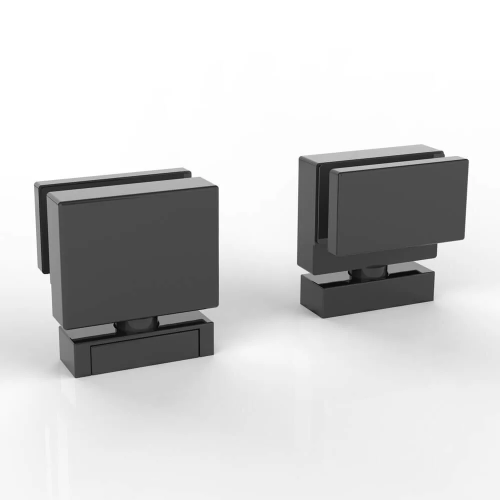 фото Душевой уголок Black&White S877 Black 90х90х195 