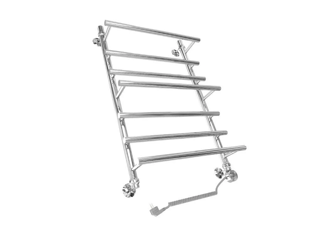 картинка Полотенцесушитель Двин Q primo electro 100/60 1"-3/4"-1/2" Электрический ТЭН справа К эл, Золотой хром (4627170784705) 