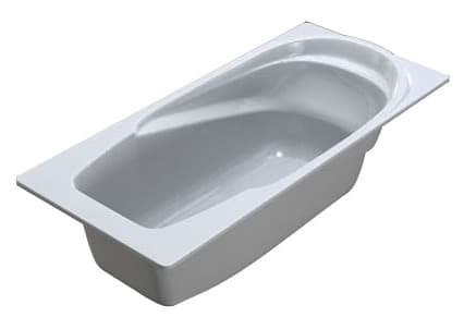 картинка Чугунная ванна Jacob Delafon Adagio E2910 с отверстиями для ручек 