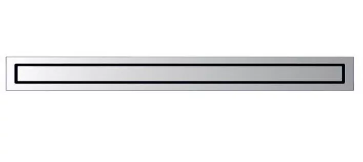 картинка Желоб водосток BERGES TOP Stark 700, хром глянец, боковой выпуск S-сифон D50 H60 