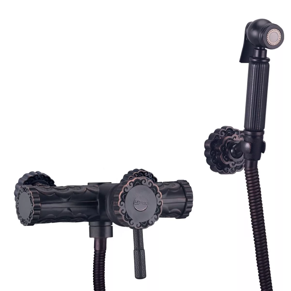 картинка Смеситель гигиенический душ Lemark Jasmine LM6618ORB 