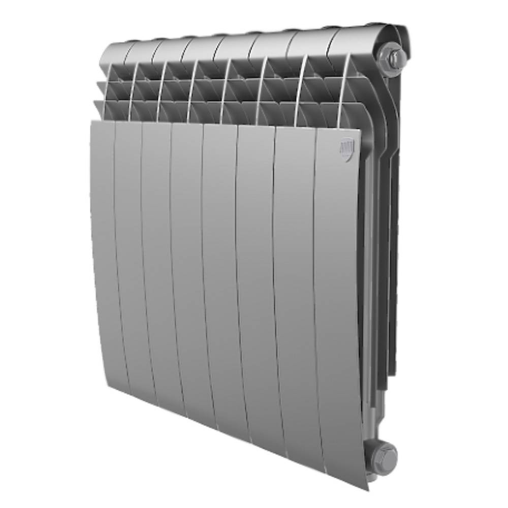 картинка Радиатор алюминиевый Royal Thermo Biliner Alum 500 Silver Satin 8 секций 