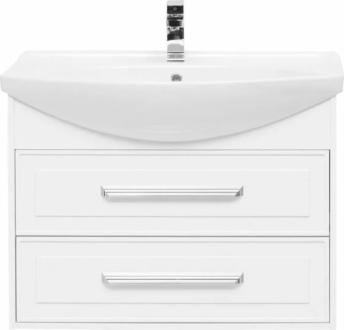 фото Тумба с раковиной Aquanet Остин 85 белый арт. 00212637 