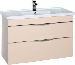 фото Тумба с раковиной Aquanet Эвора 100 бежевый арт. 00212703 