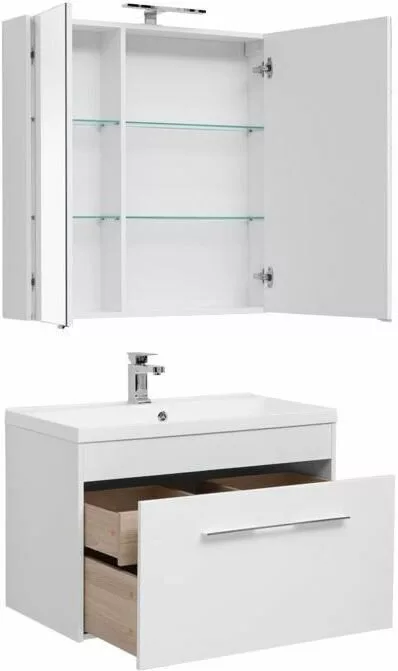 фото Мебель для ванной Aquanet Августа 90 белый арт.00287684 