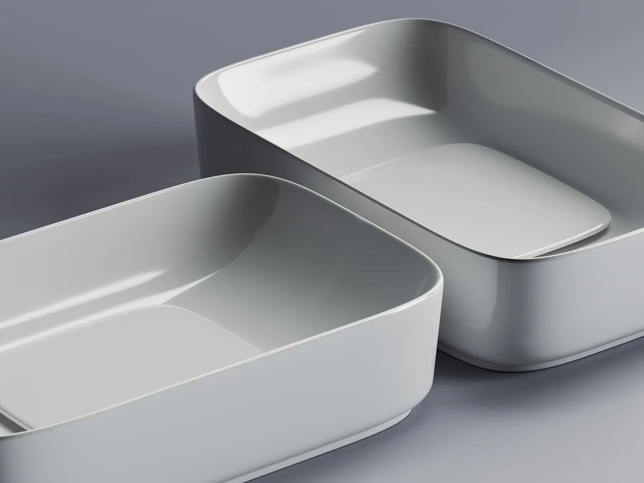 картинка Накладная раковина Ceramicanova Element CN5021 цвет белый 60х37.5 см 