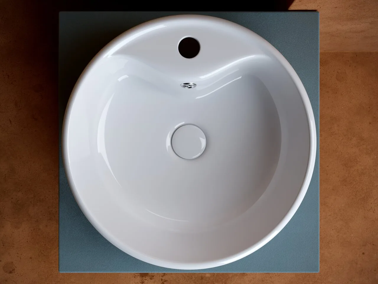 картинка Накладная раковина Ceramicanova Element CN5027 цвет белый 40х40 см 
