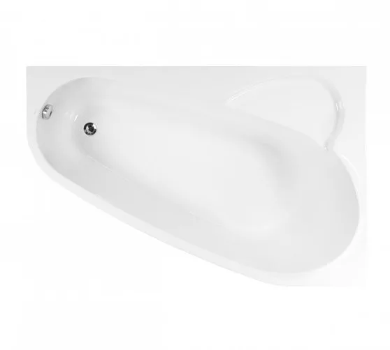 картинка Акриловая ванна Vagnerplast Selena 160 R ультра белый 