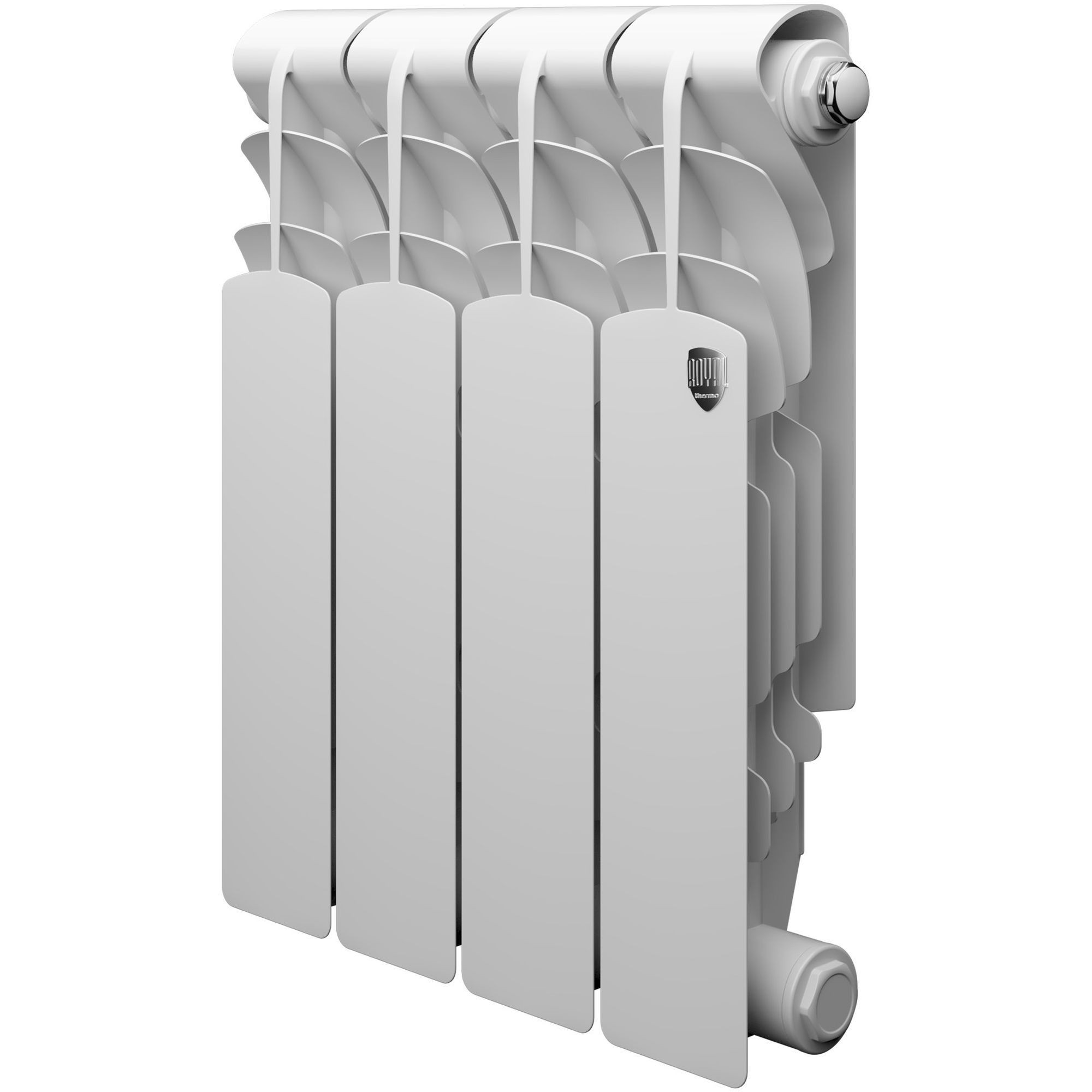 картинка Радиатор алюминиевый Royal Thermo Revolution 350 4 секции 