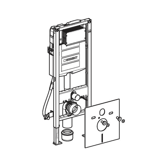 картинка Система инсталляции для унитазов Geberit Duofix 111.361.00.5 