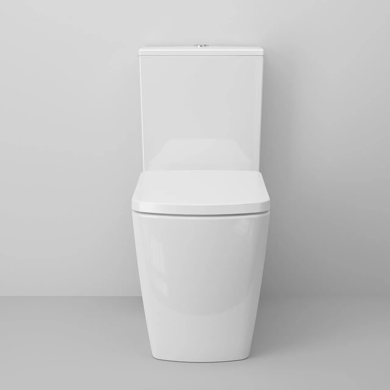 картинка Унитаз Ambassador Kingston 147K19002RS 620х360х810 напольный безободковый с тонкой крышкой 