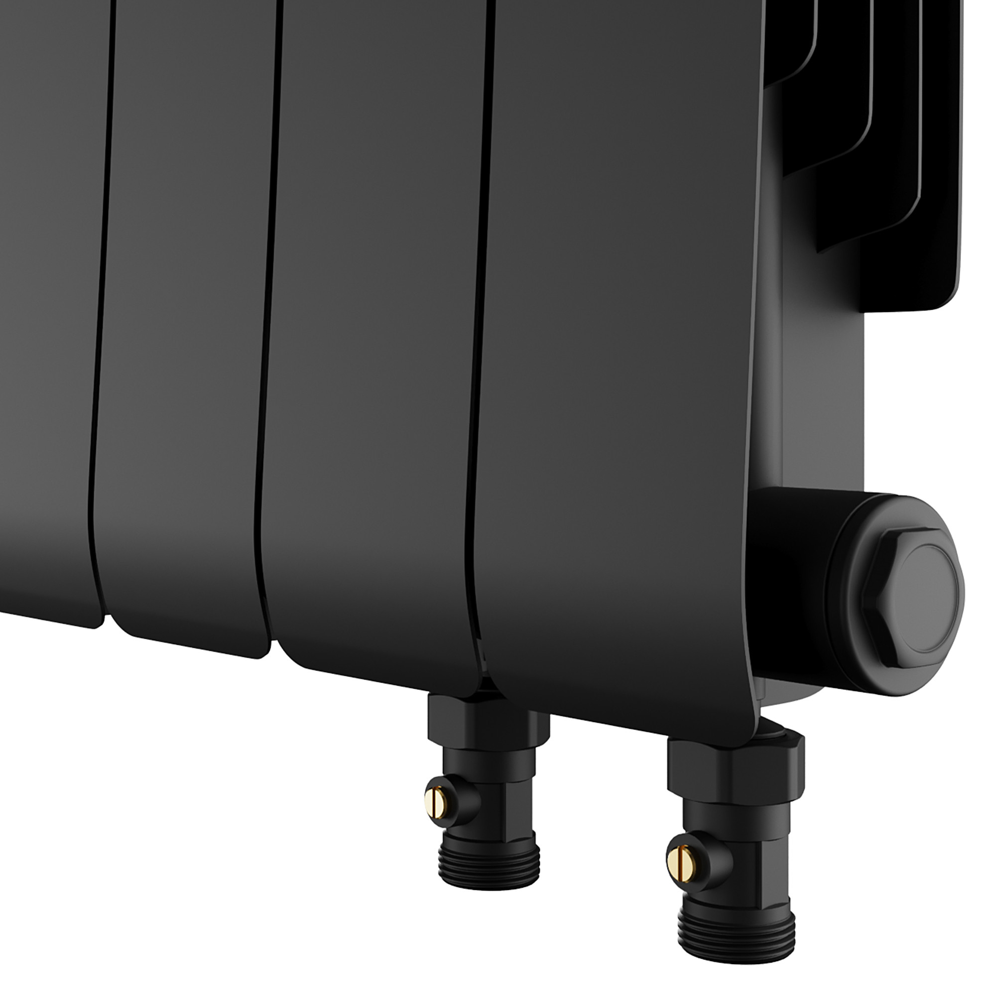 картинка Радиатор биметаллический Royal Thermo Infinity 300 Noir Sable VR80 14 секции 