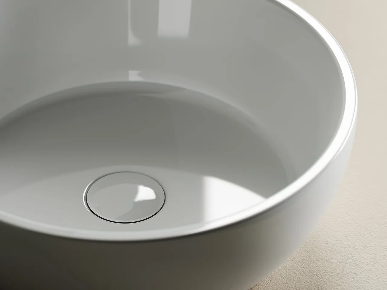 картинка Накладная раковина Ceramicanova Element CN6021 цвет белый 41х41 см 