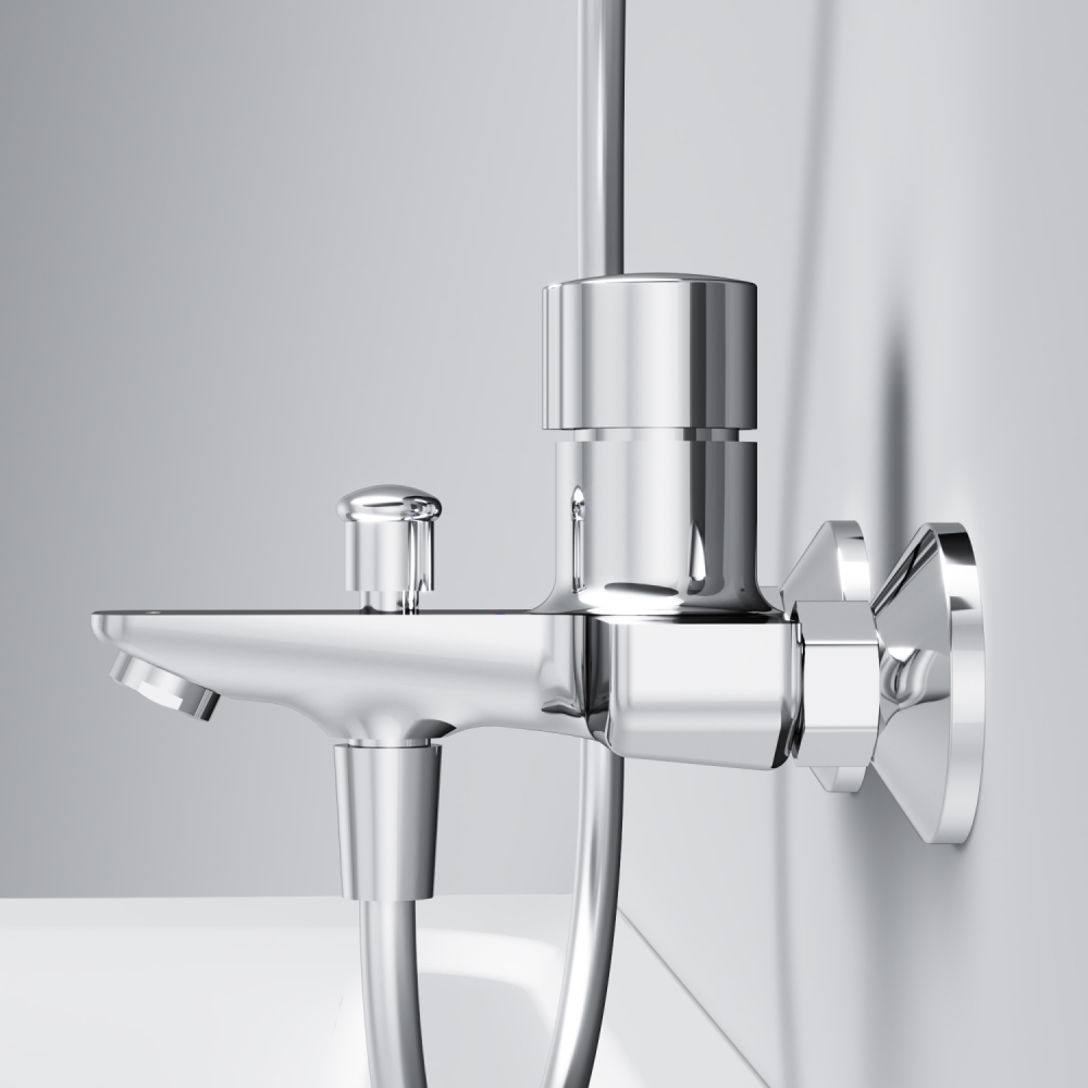картинка Смеситель для ванны и душа AM.PM X-Joy F85A10500 