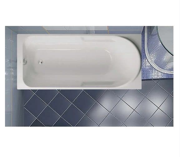 картинка Акриловая ванна Vagnerplast Hera 180 ультра белая с каркасом VPK18080 