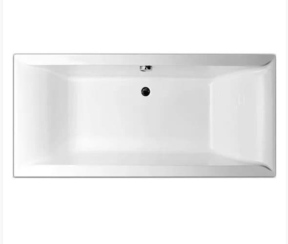 картинка Акриловая ванна Vagnerplast Veronela 180 см ультра белый с каркасом  VPK18080 