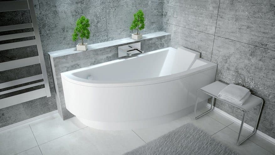 картинка Акриловая ванна Besco Praktika 140x70 L 