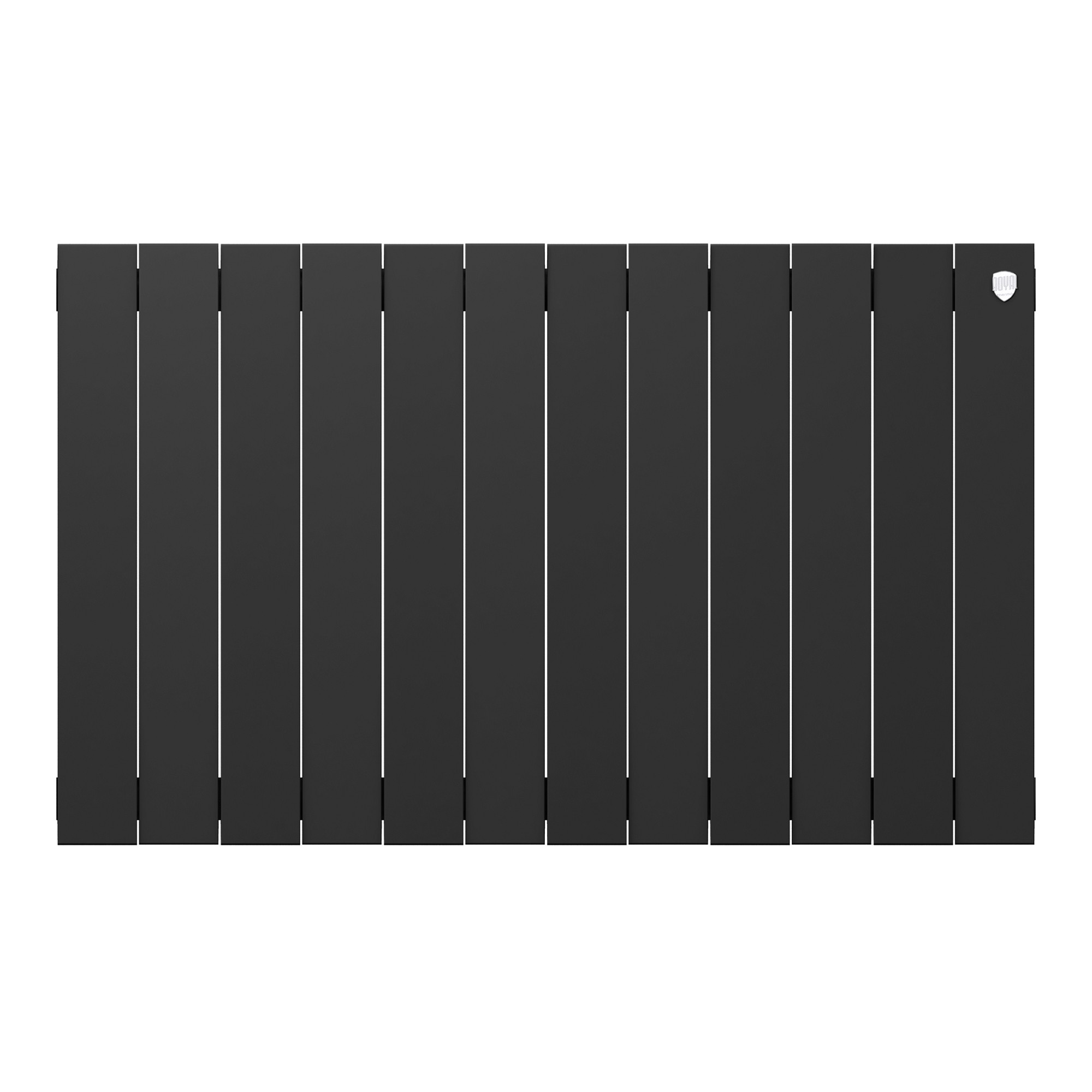 картинка Радиатор биметаллический Royal Thermo PianoForte 500 Чёрный 12 секции 