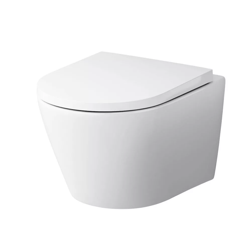 картинка Подвесной унитаз Am.Pm Sense C741701SC FlashClean с сиденьем микролифт 