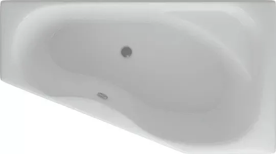 картинка Акриловая ванна Акватек Медея R, вклеенный каркас 