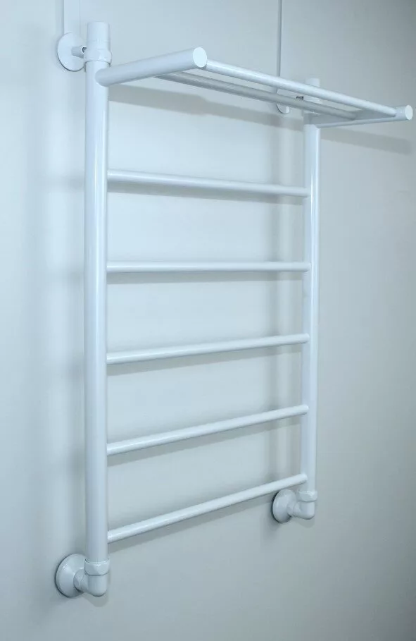 картинка Полотенцесушитель Двин Fj 80/60 1"-1/2" Универсальный  К3, Белый (4627159981675) 