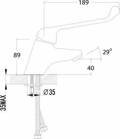 картинка Смеситель для раковины Lemark Project LM4606C 