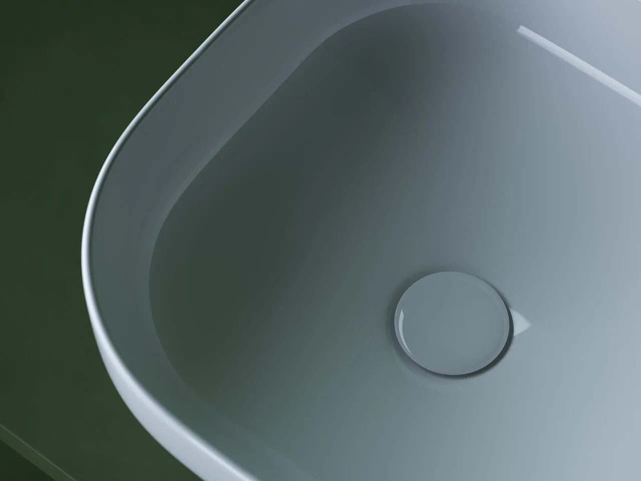 картинка Накладная раковина Ceramicanova Element CN5032 цвет белый 38х38 см 