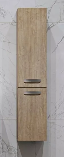 фото Шкаф-пенал подвесной Velvex Estea 160, дуб санремо 