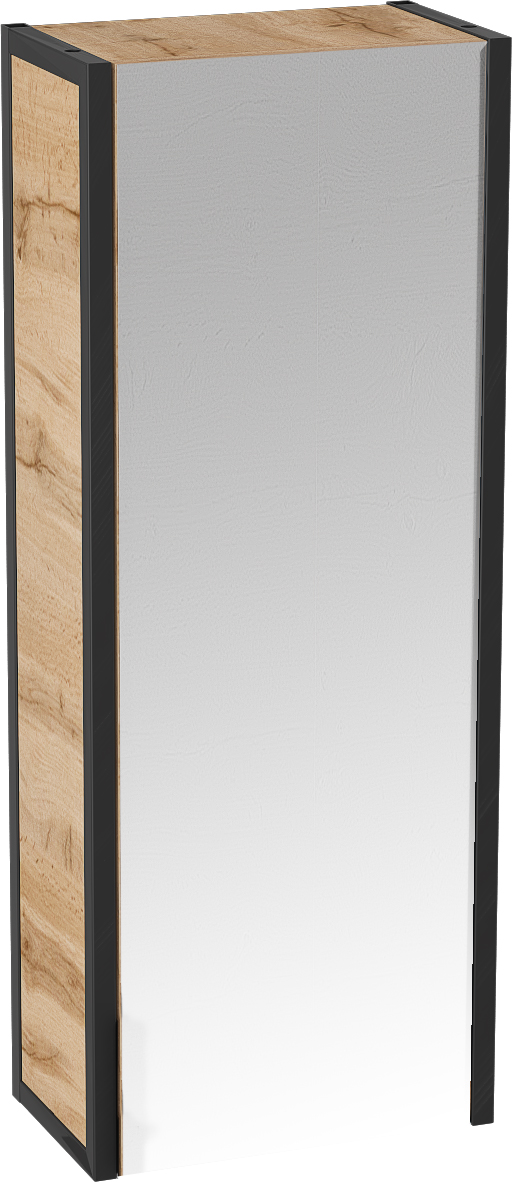 фото Пенал зеркальный 1Marka Grunge Loft 35П 1д 