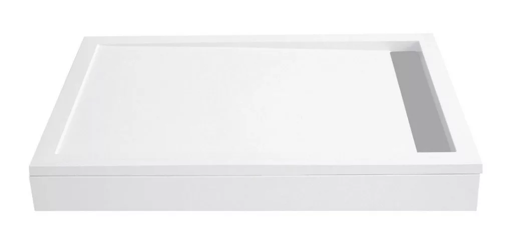 фото Душевой поддон Aquanet Stone Lite 120x80 (с каркасом и панелью) 