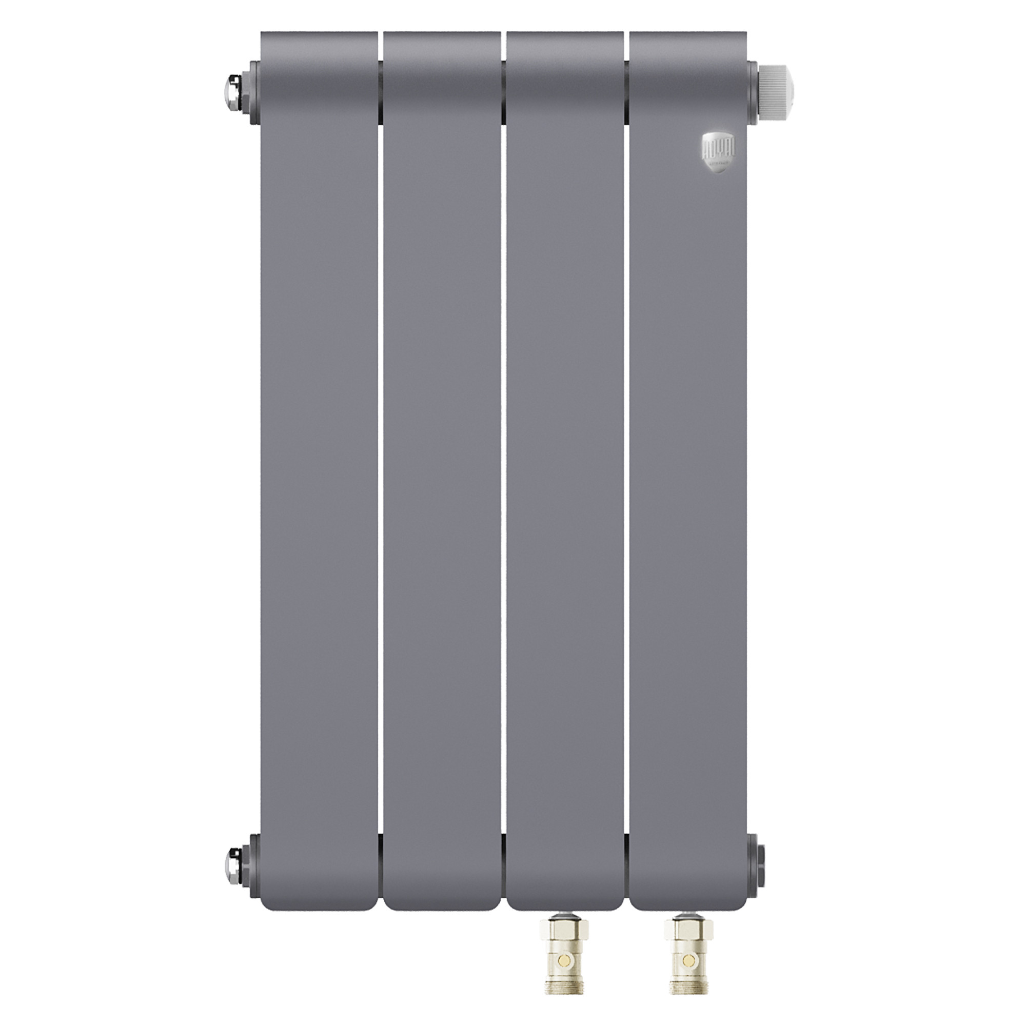 картинка Радиатор биметаллический Royal Thermo Infinity 500 Silver Satin VR80 4 секции 