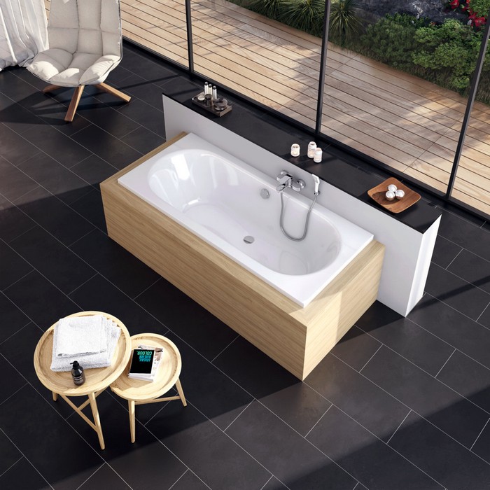 картинка Ванна EXCELLENT Oceana Slim 180x80 с ножками NWT-50 