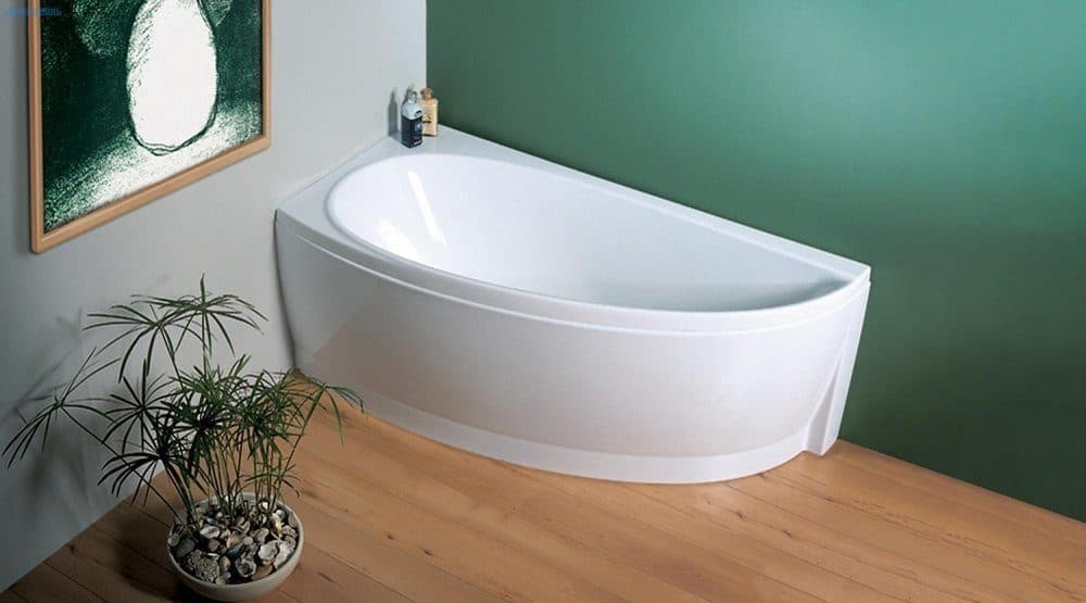 картинка Акриловая ванна Ravak Avocado L 160 см с ножками CYS0000000 