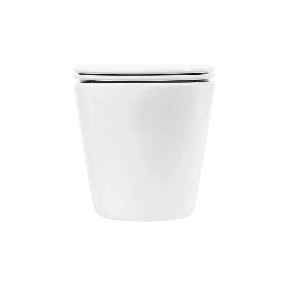 картинка Унитаз подвесной безободковый BelBagno FLAY-R BB053CHR/BB870SC 